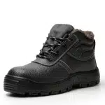 Fur Steel Toe Boots