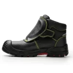 Embossed Leather Steel Toe Welding Work Boots